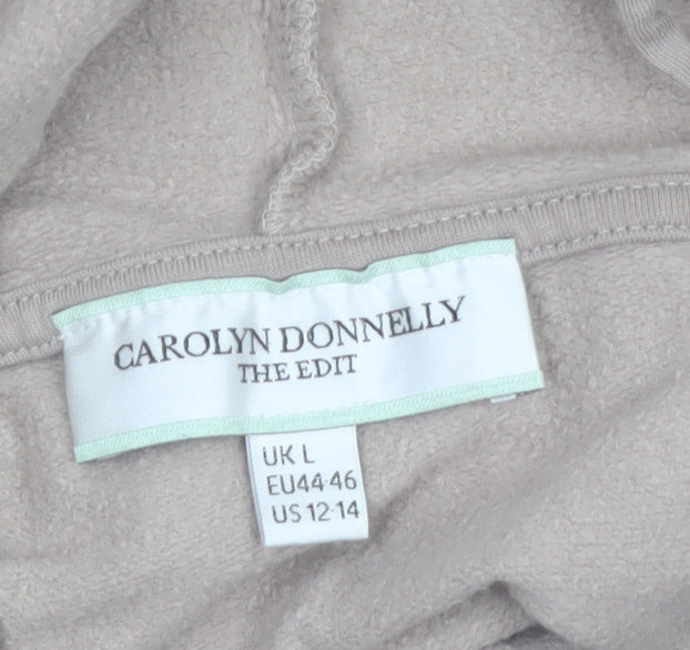 Carolyn Donnelly The Edit Women Grey L Pullover Hoodie