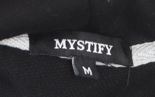 Mystify Womens Black Roll Neck Long Sleeve Pullover Jumper M