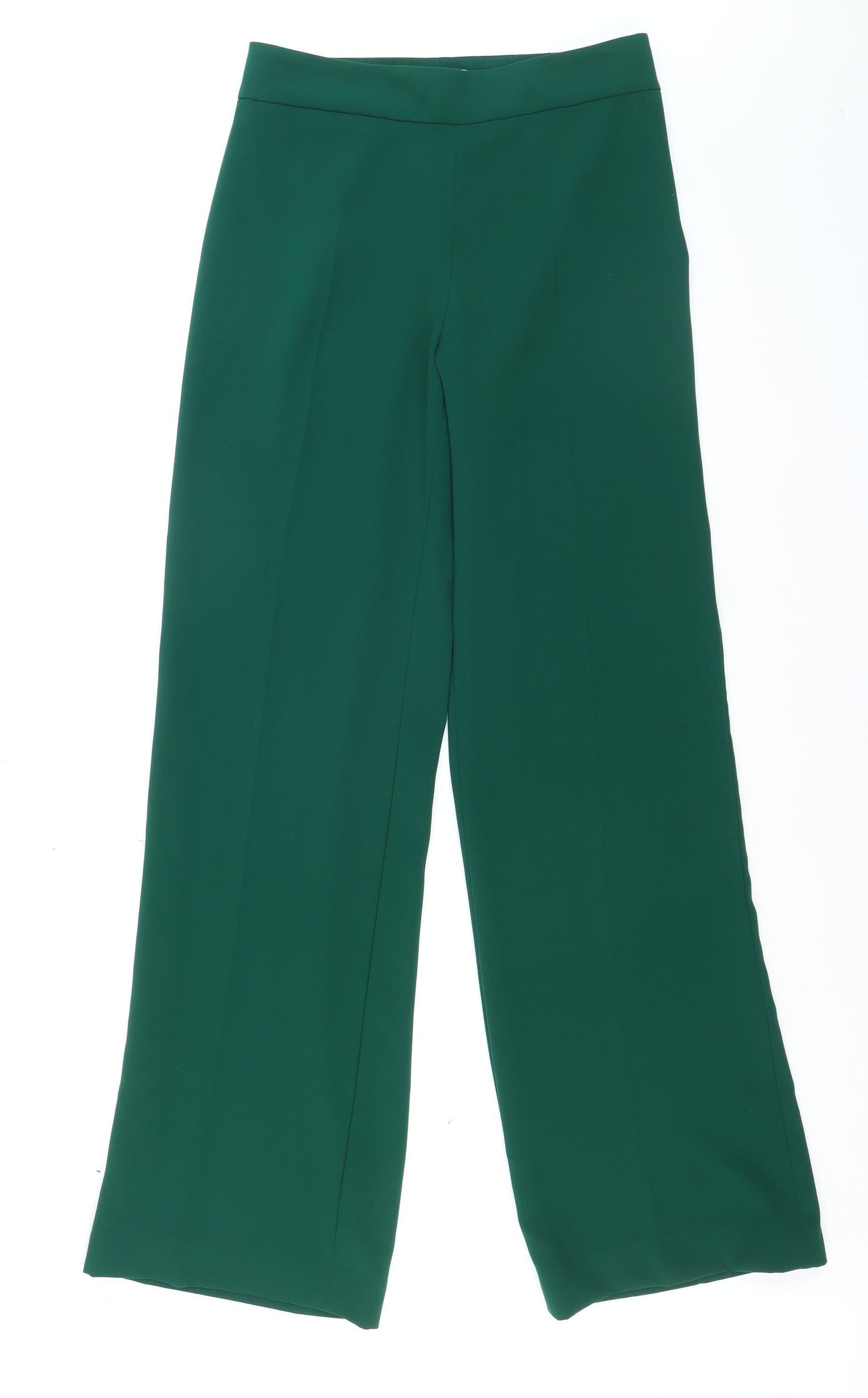 zara green dress pants Women's Olive Green Pants