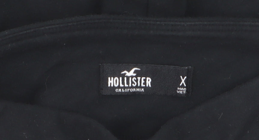 Hollister Womens Black XS Ankle Leggings Stretch Elastic Waist