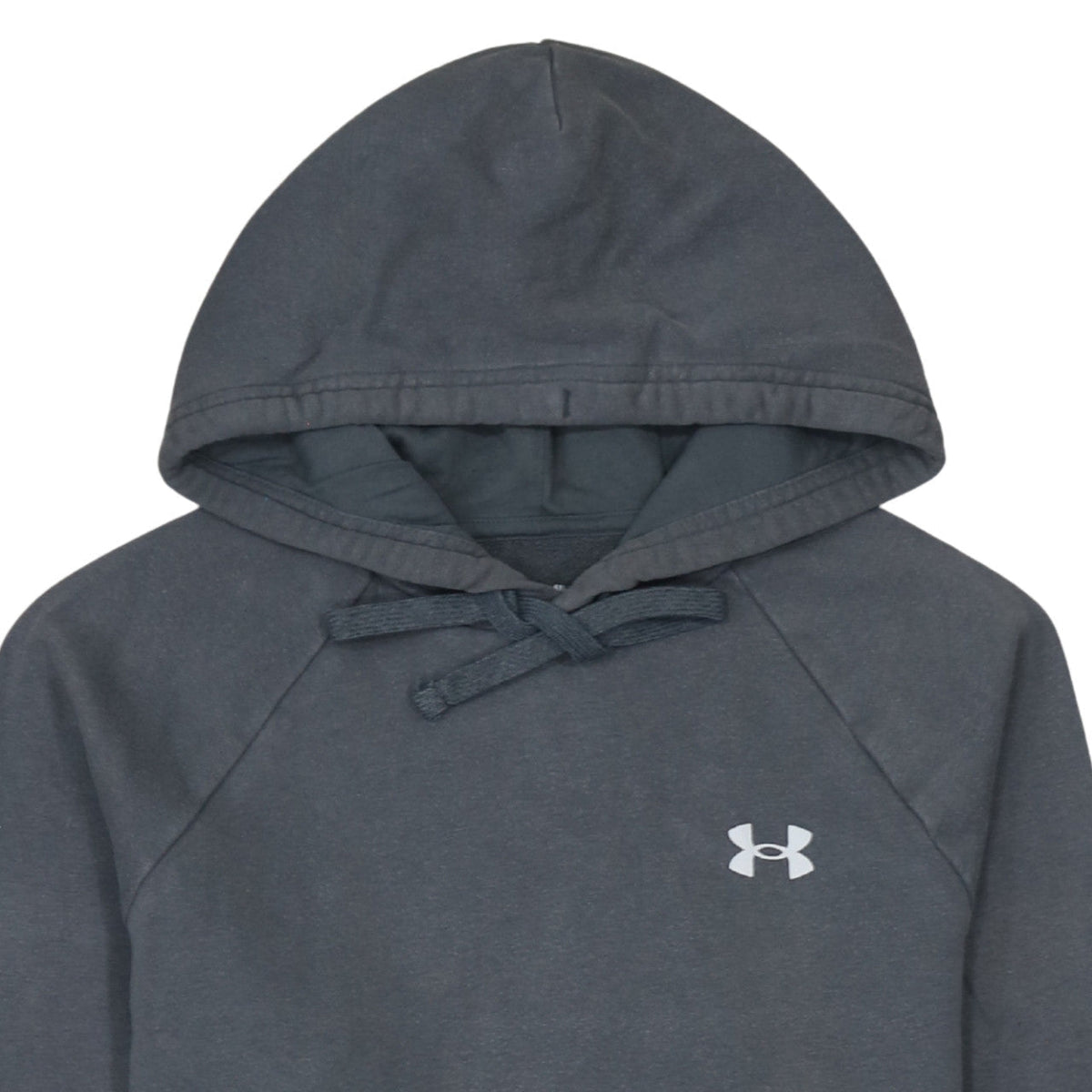 Under Armour Mens Grey Pullover Hoodie Small Loose Fit