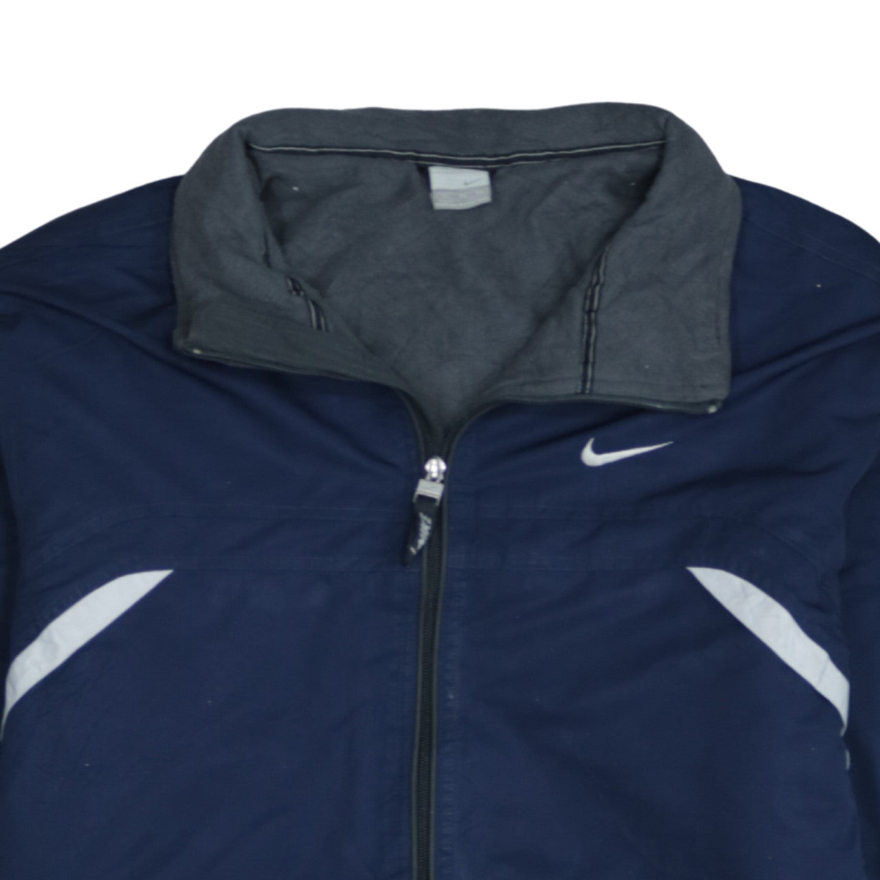 Nike Men's Blue XL Track Jacket Reflective Lightweight Sportswear