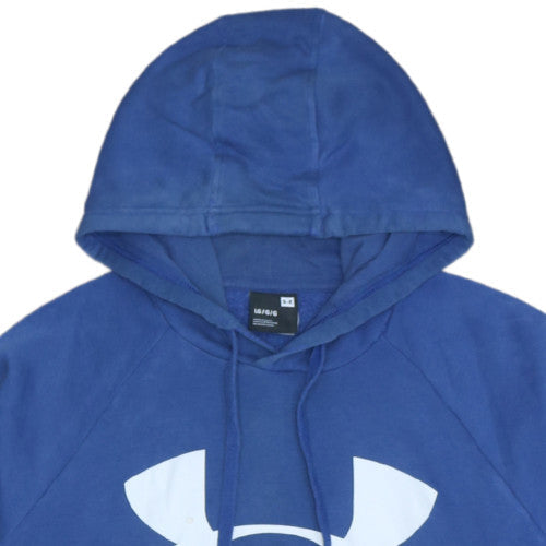 Under Armour Men's Blue Pullover Hoodie Large Athletic Fit