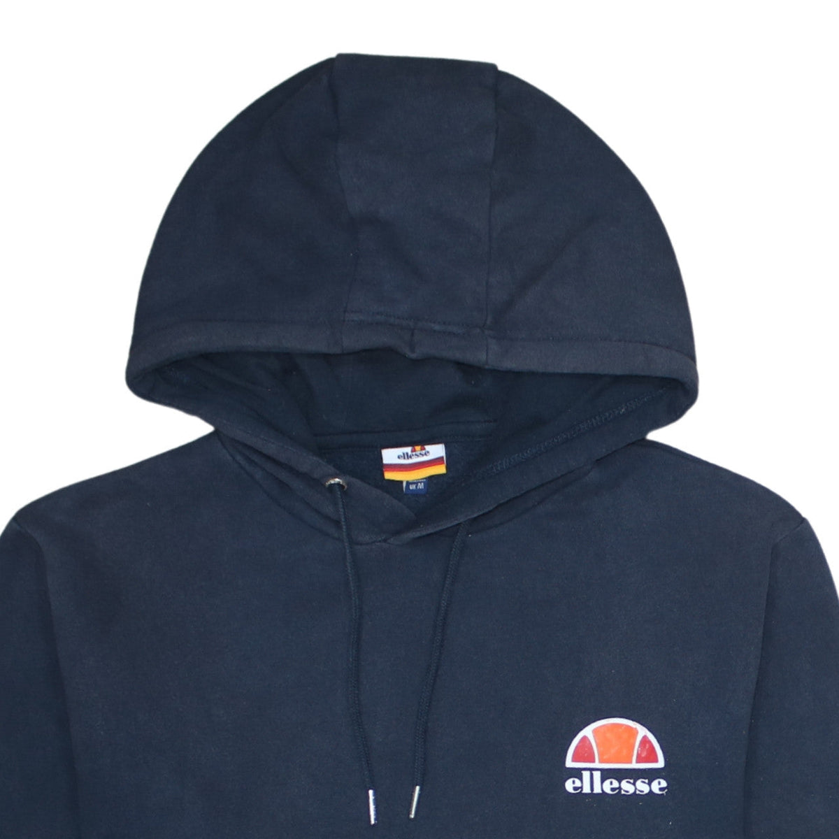 Ellesse Men's Blue Pullover Hoodie M Logo Fleece Sweatshirt