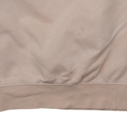 Nike Women Beige Small Pullover Crew Neck Sweatshirt
