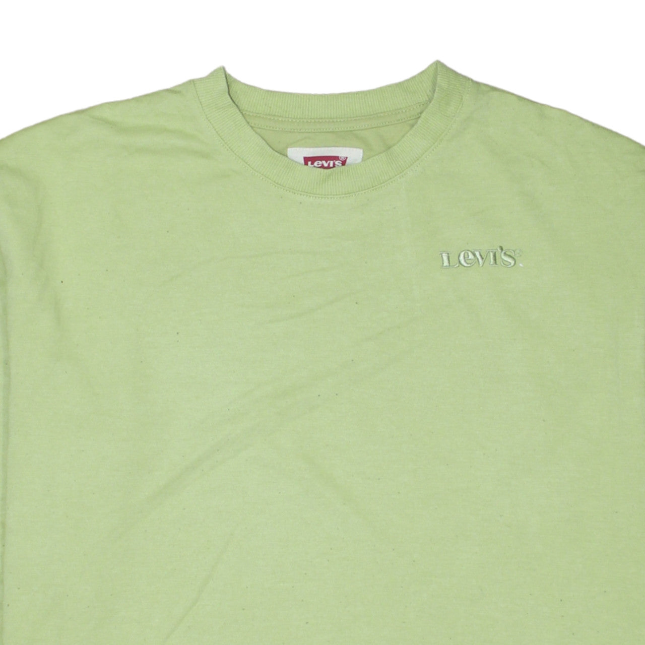 Levi's Boys Green Crew Neck Pullover Sweatshirt 16 Years Regular Fit