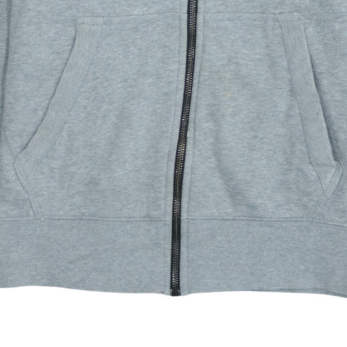Nike Mens Grey Full Zip Hoodie Small Regular Fit Sportswear
