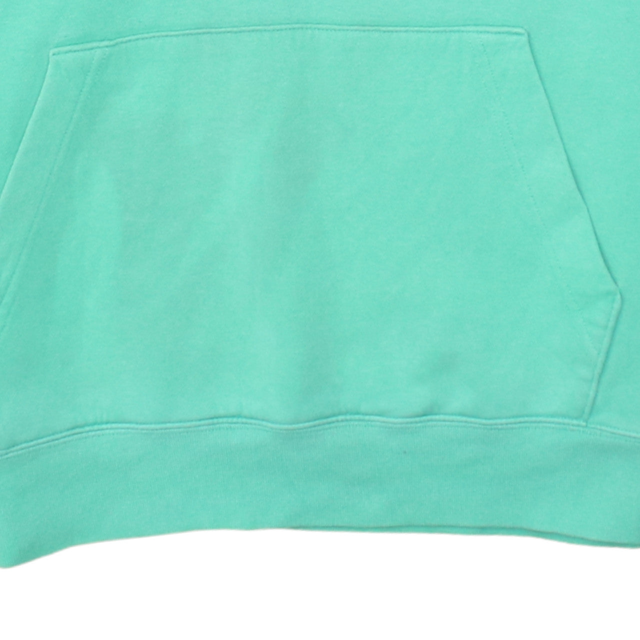 Nike Women's Green Pullover Hoodie Small Graphic Print Cotton Blend