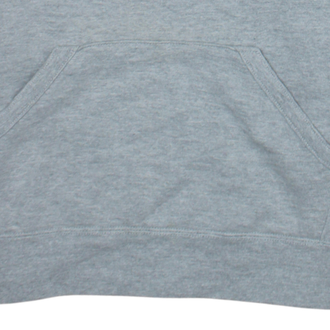Champion Mens Grey Embroidered Logo Hoodie Medium Pullover Athletic