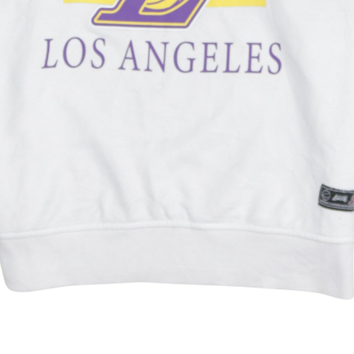 Primark NBA Los Angeles Lakers White Women's 2XS Pullover Sweatshirt