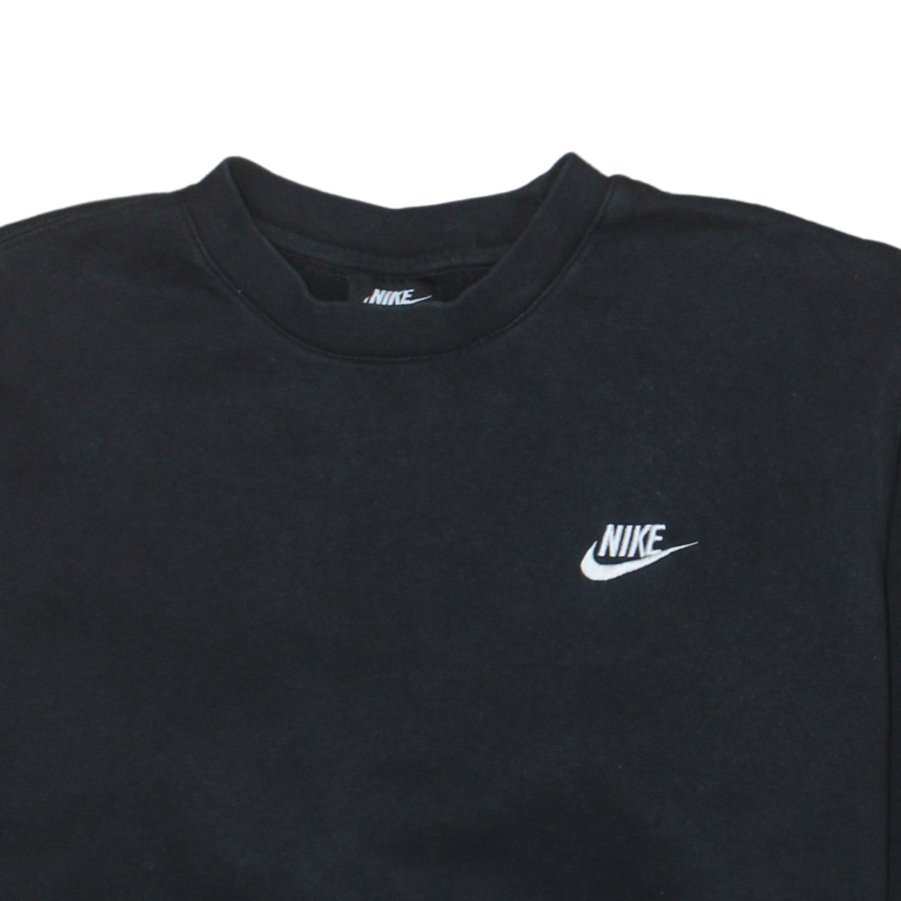 Nike Men's Black Crew Neck Pullover Sweatshirt Medium
