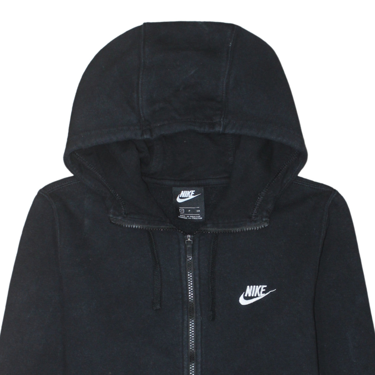 Nike Men's Black Full Zip Hoodie Size S Regular Fit Sportswear