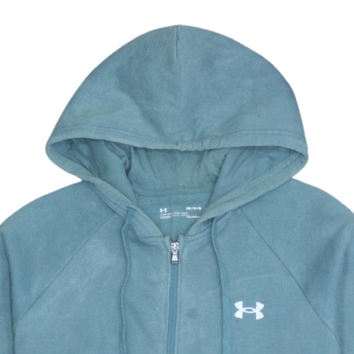 Under Armour Men's Blue Full Zip Fleece Hoodie Size M