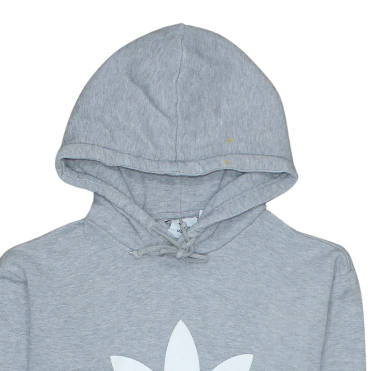Adidas Women’s Grey Hoodie Small Pullover Trefoil Logo Sweatshirt