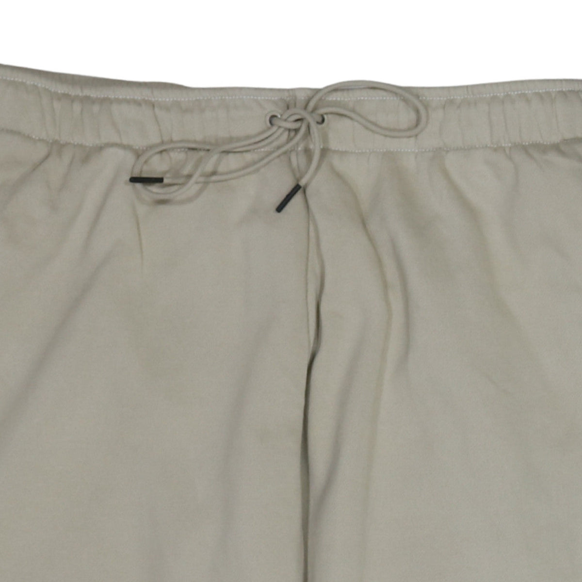 Nike Men's Beige Fleece Sweatpants M Regular Fit Casual Logo