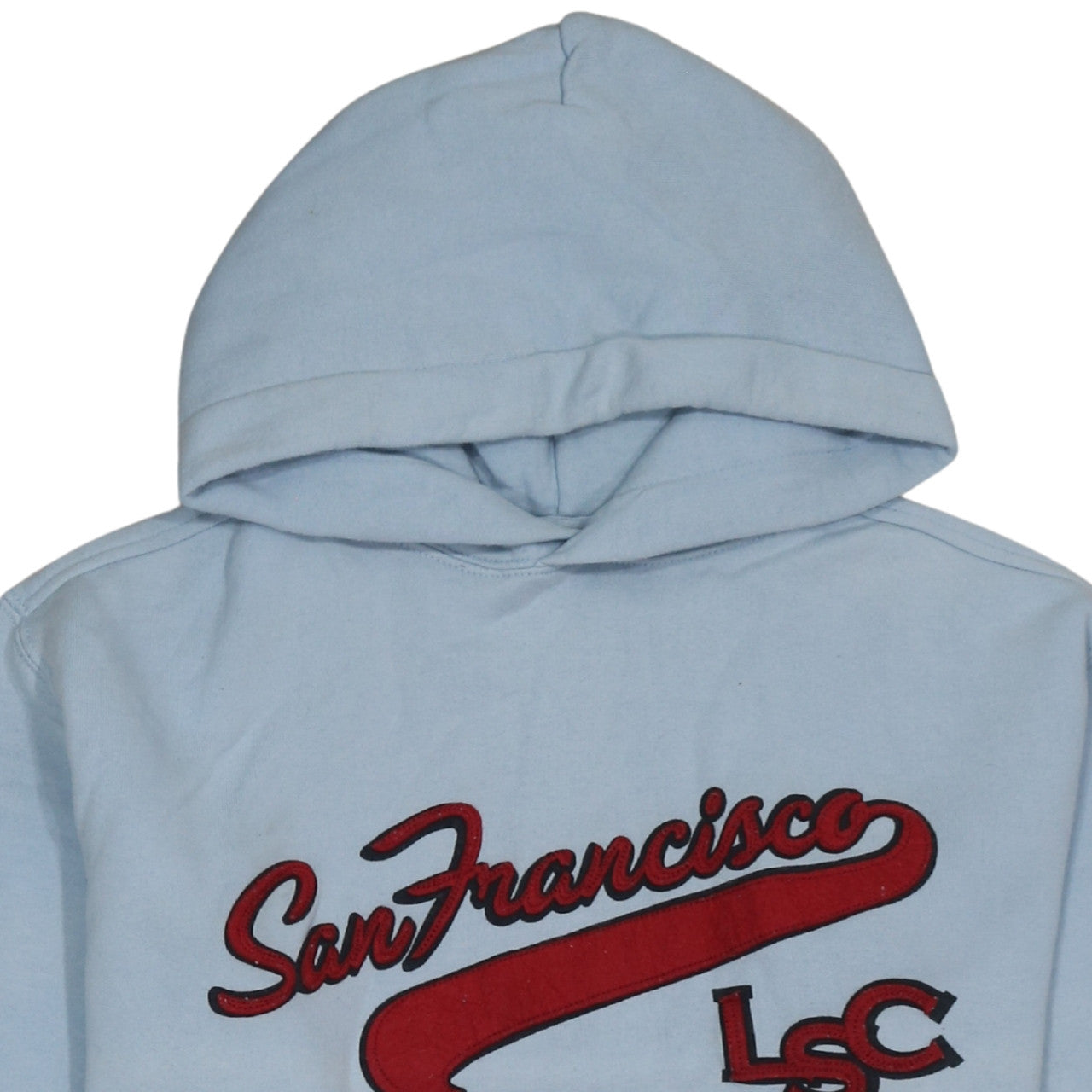 Levi's Red Tab Women's Blue Pullover Hoodie Medium San Francisco Logo
