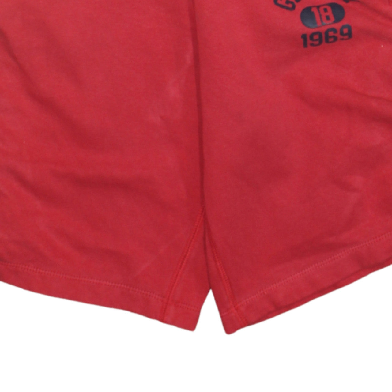 GAP Kids Boys Red XL (12-13 Years) Sweat Shorts with Stripes and Drawstring