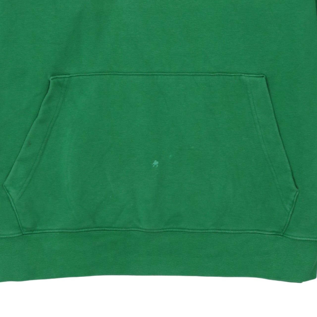 Nike Men's Green XL Pullover Hoodie Fleece Logo Sportswear