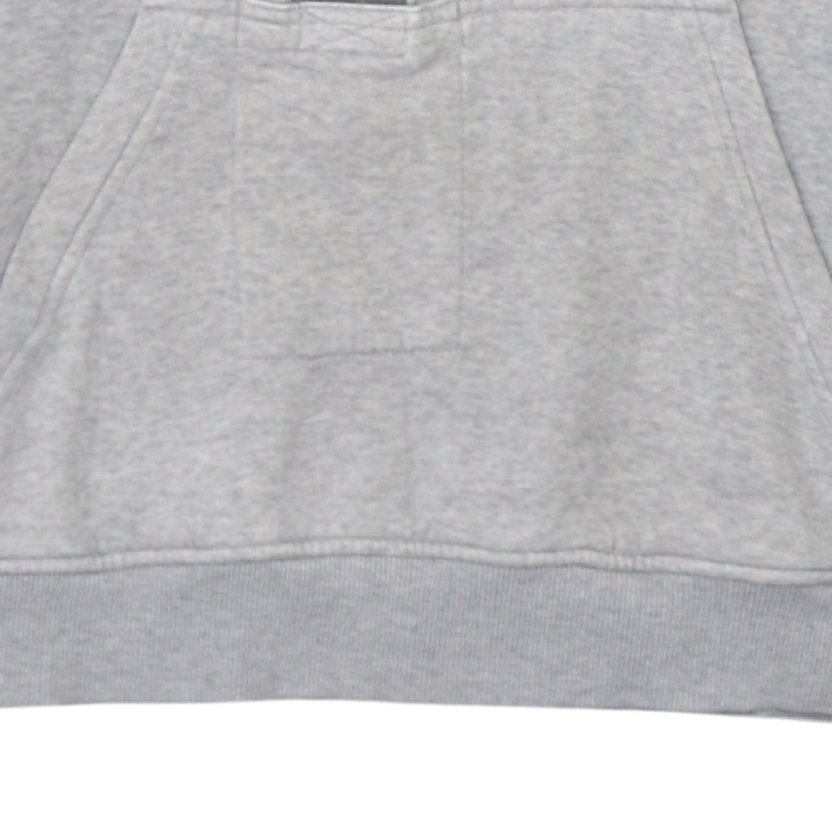 adidas Mens Grey Hoodie Medium Pullover Fleece Logo Sweatshirt