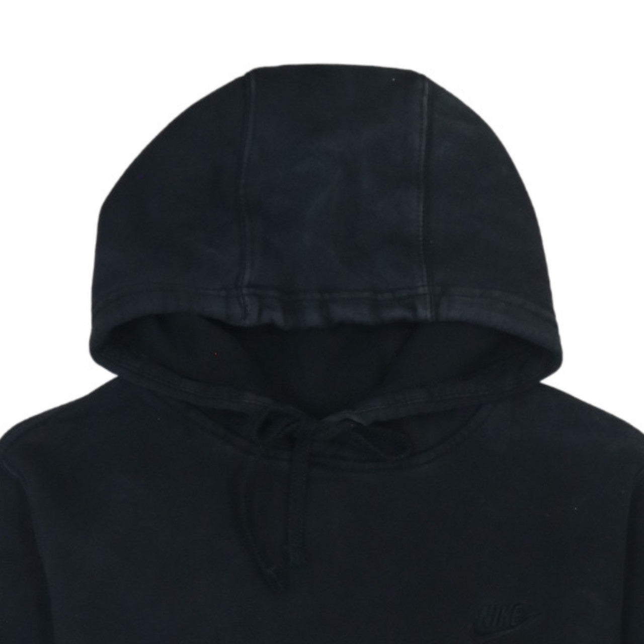 Nike Men's Black Pullover Hoodie Size M Cotton Fleece