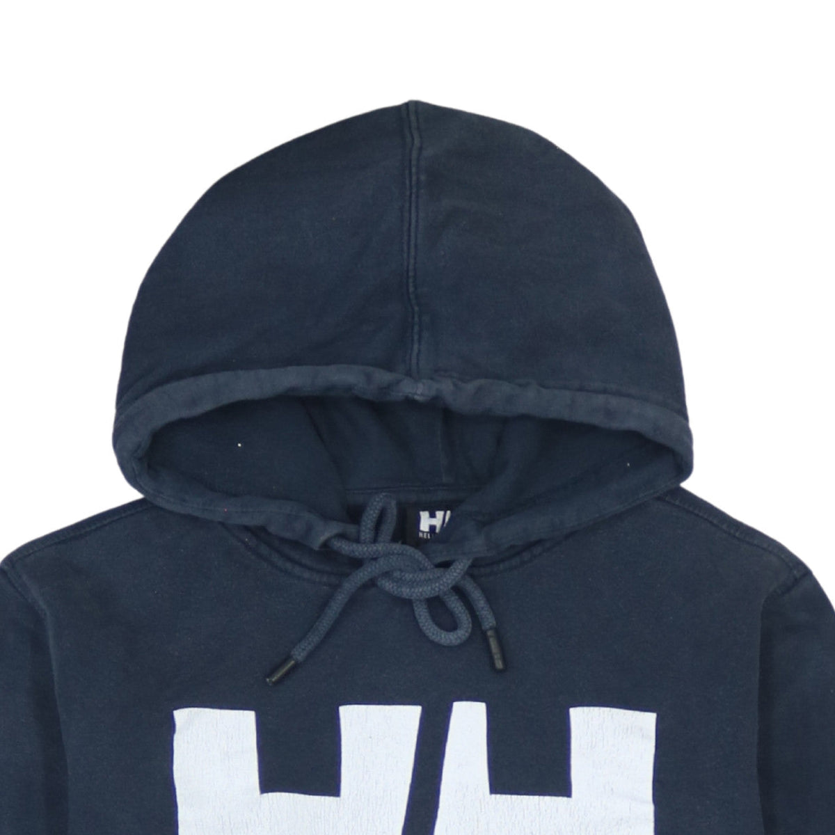 Helly Hansen Men's Blue Pullover Hoodie Small Logo Outdoor Sweatshirt