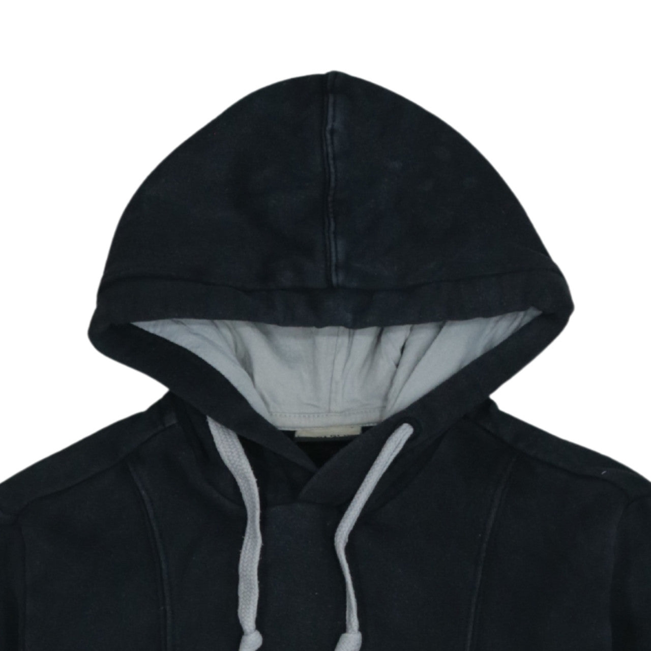 Napapijri Men's Black Pullover Hoodie M Logo Outdoor Fleece