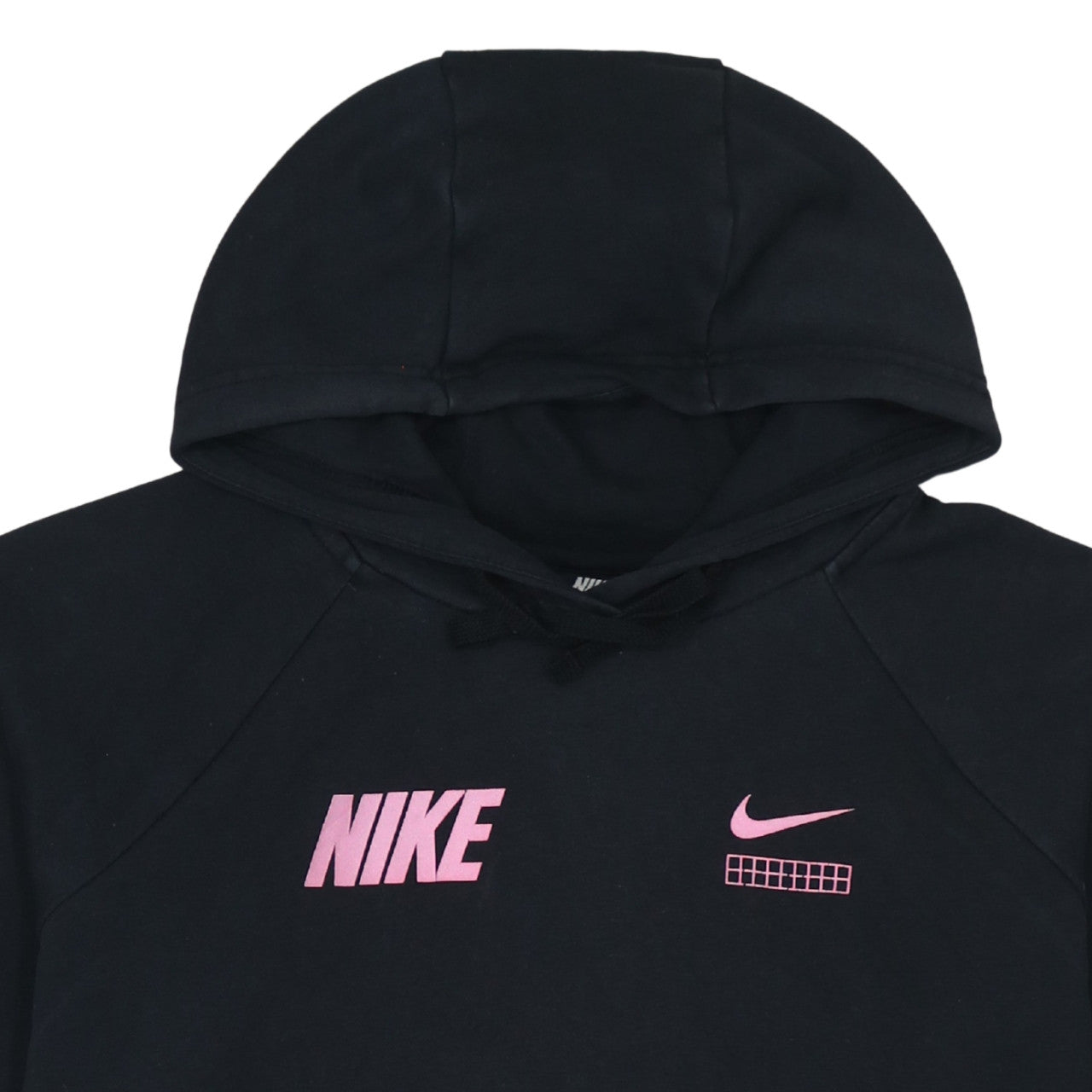 Nike Men's Black XL Pullover Hoodie Fleece Sports Logo Sweatshirt