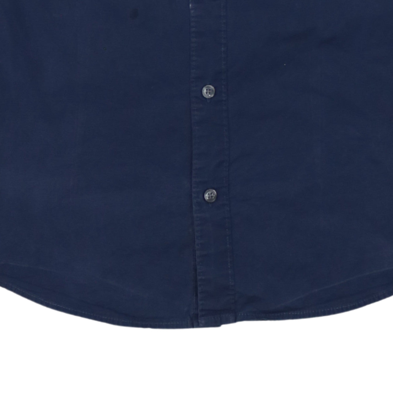 Tommy Hilfiger Denim Men's Blue Slim Fit Cotton Long Sleeve Shirt S