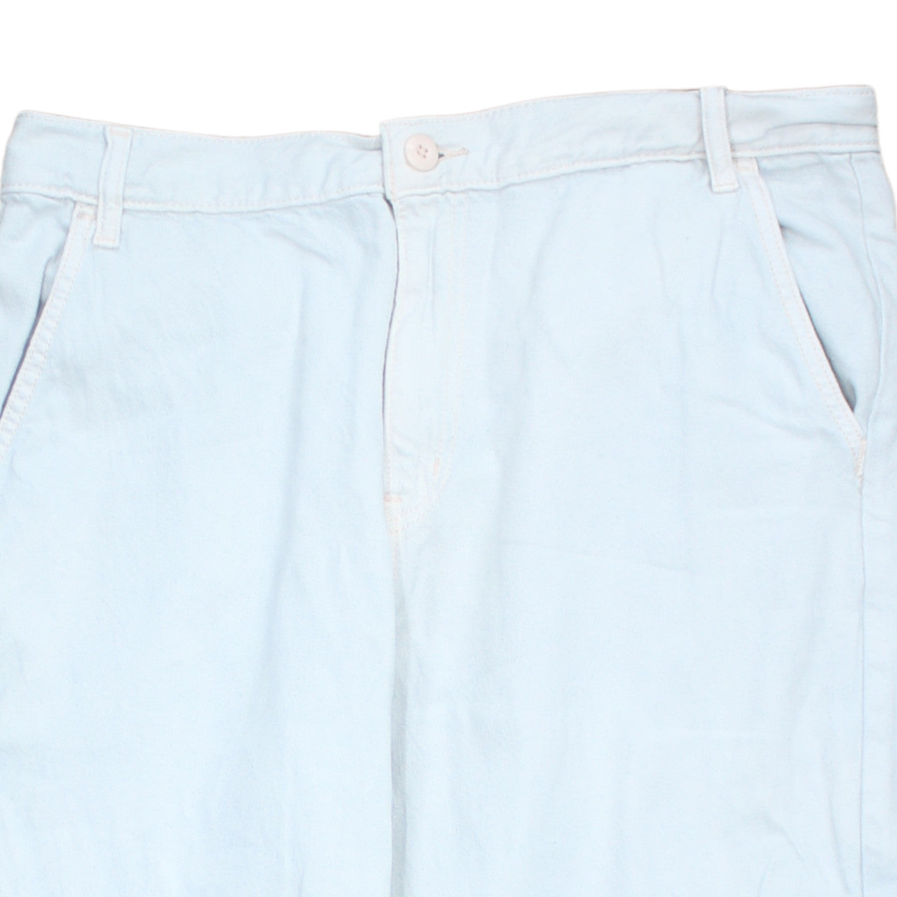 Levi's Women's Light Blue Cargo Jeans Size 31 Relaxed Fit