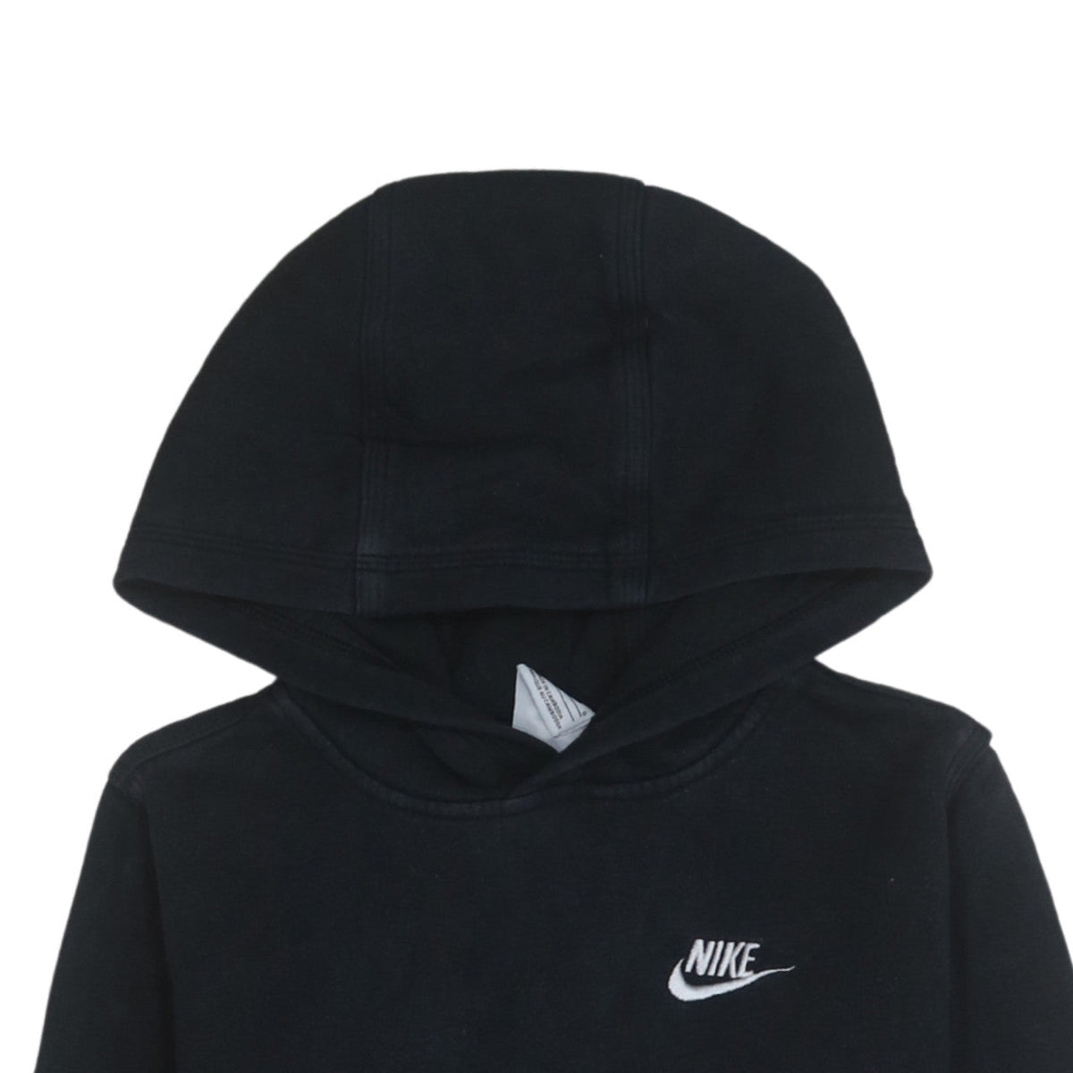 Nike Women's Black Pullover Hoodie L Relaxed Fit Casual Sweatshirt