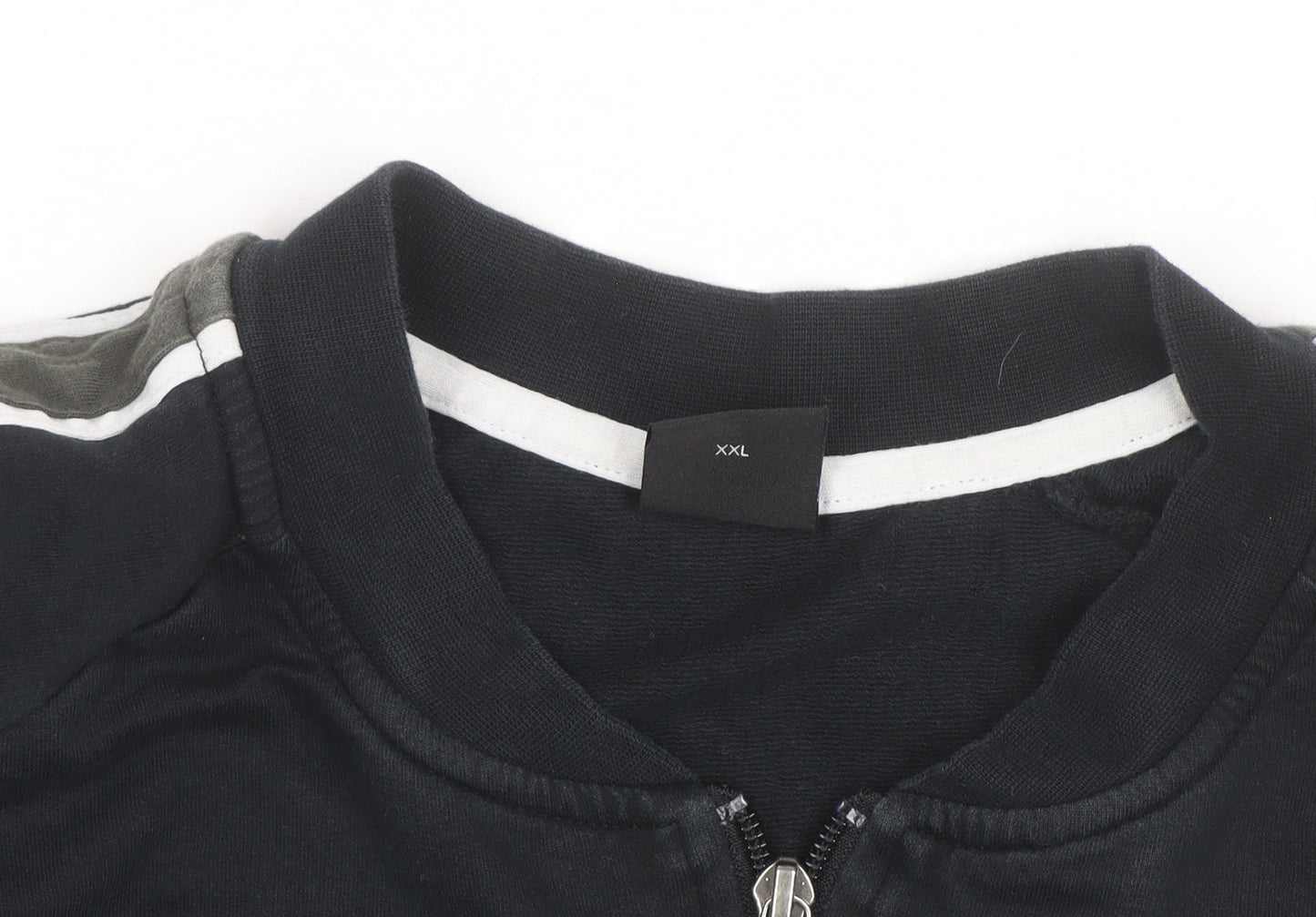 Hugo Boss Men's Black 2XL Track Jacket Full Zip Activewear