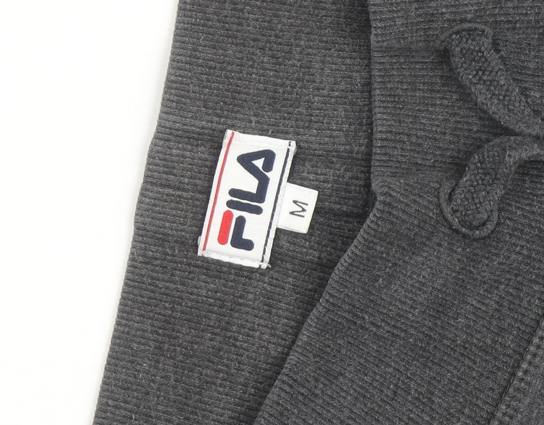 Fila Men’s Grey Jogger Sweatpants Medium Regular Fit