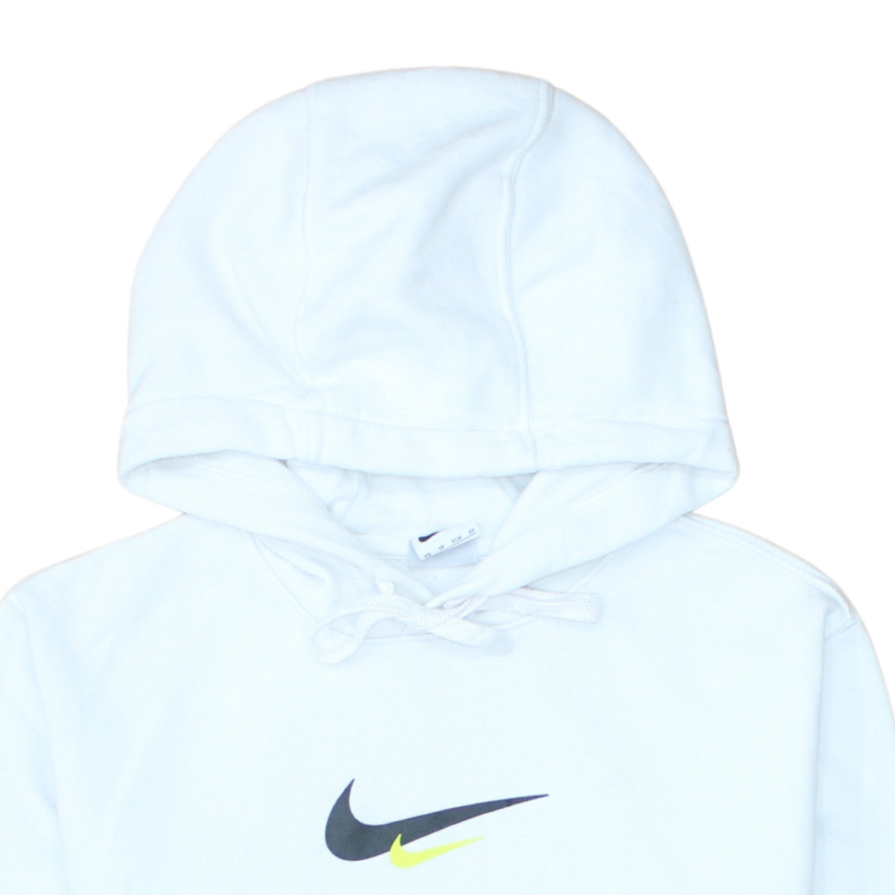 Nike Men's White XS Pullover Hoodie with Logo