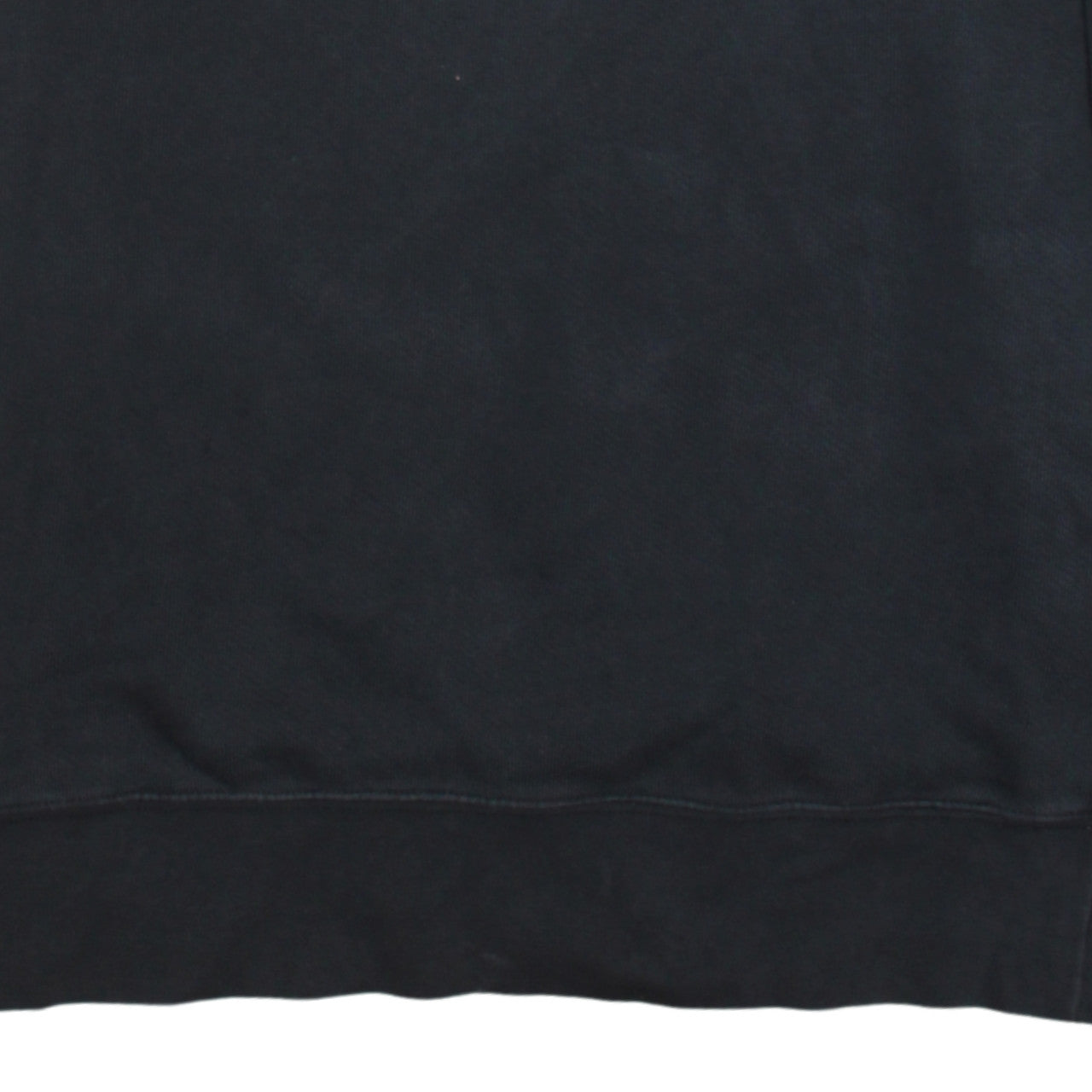 Levi's Men's Black Logo Crew Neck Pullover Sweatshirt Size M