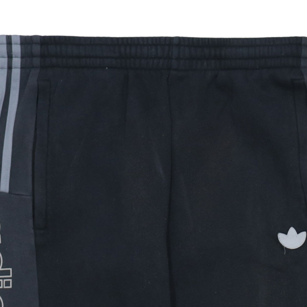 adidas Men's Black Jogger Trousers L Regular Fit Fleece Activewear