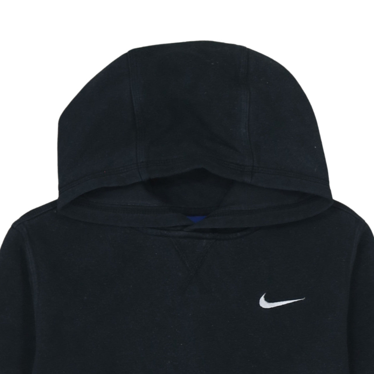 Nike Boys Black Pullover Fleece Hoodie XL 13-15 Years Hooded Sweatshirt