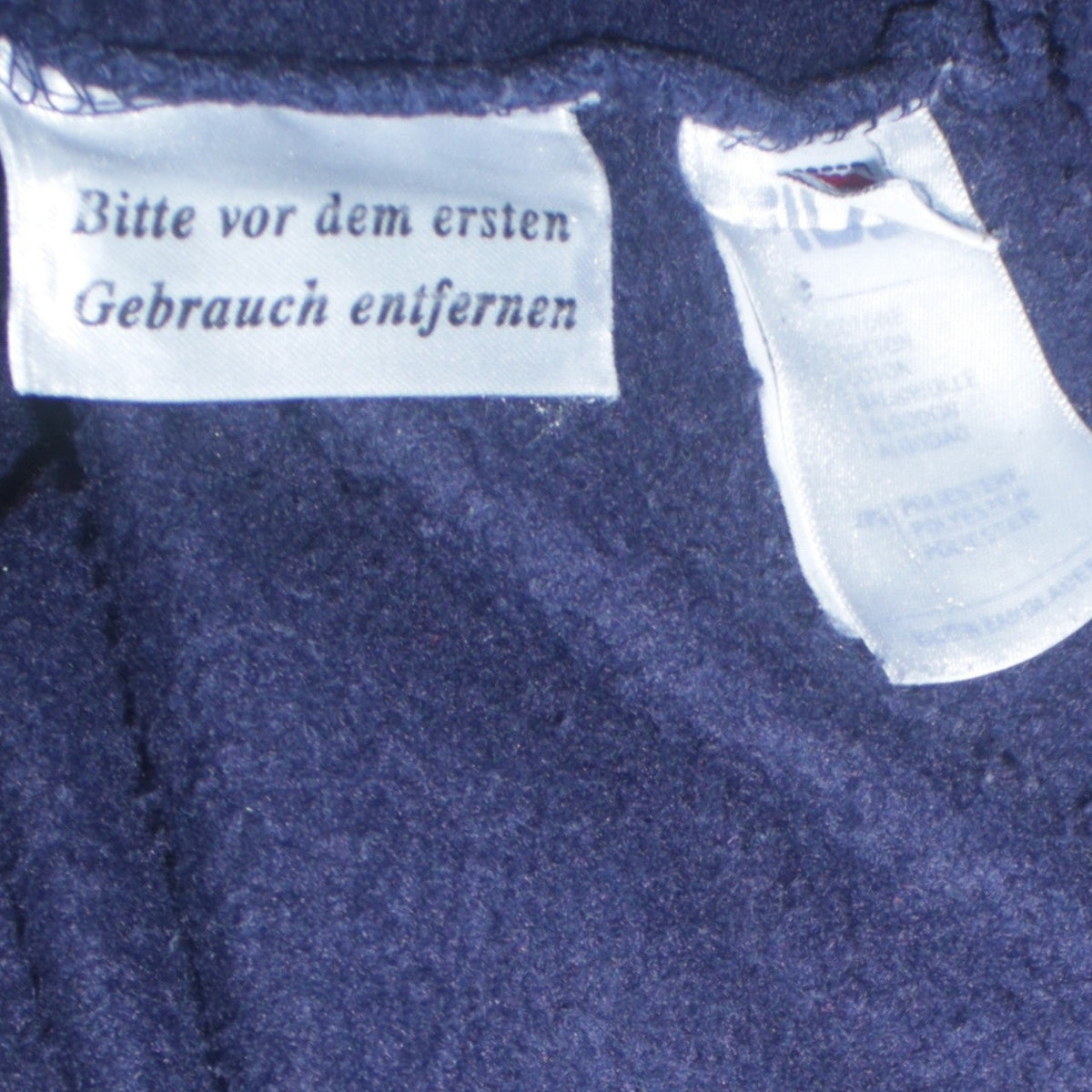 Fila Womens Navy Blue Crew Neck Logo Sweatshirt XL Cotton Blend