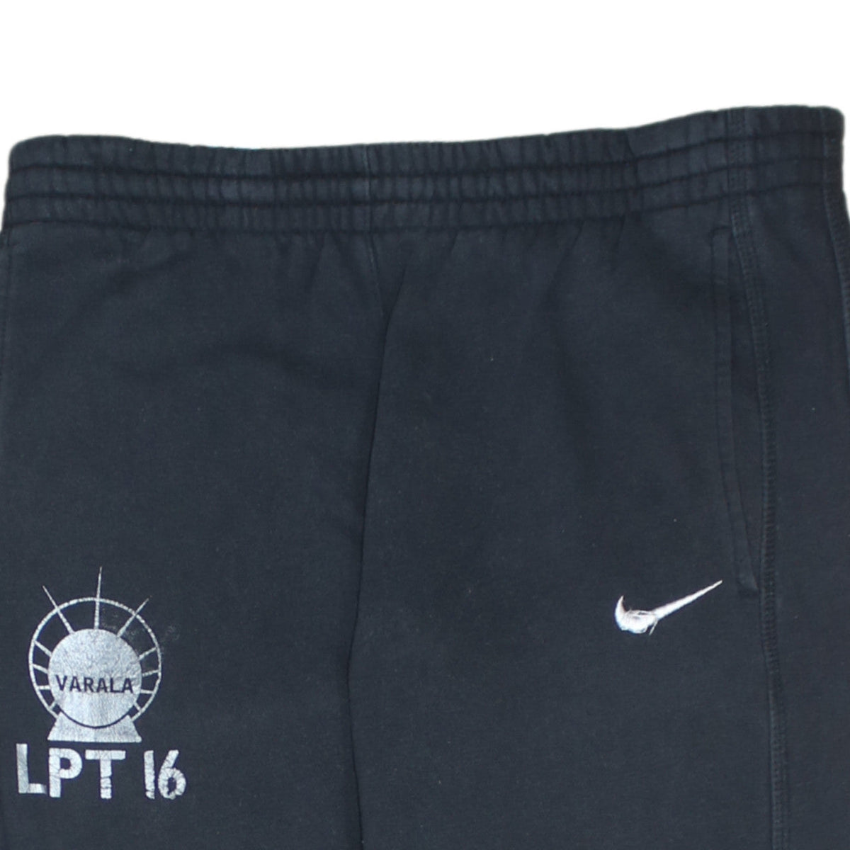 Nike Boys Black Sweatpants Trousers 12-13 Years L Fleece Activewear