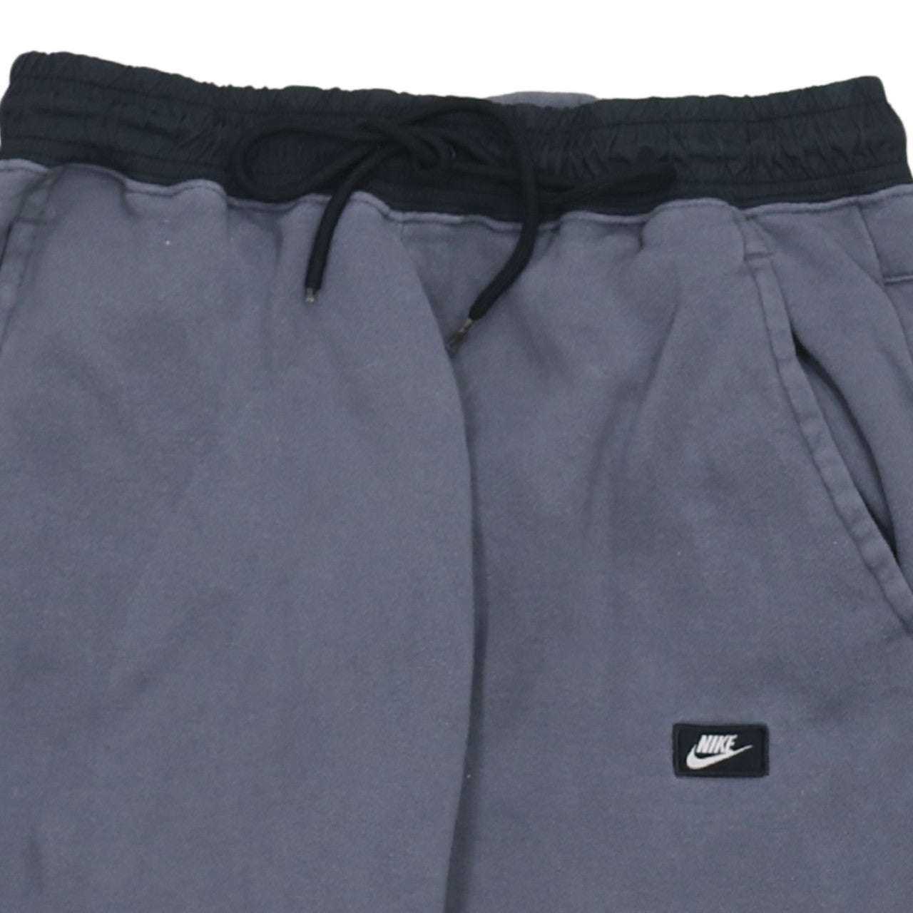 Nike Men Blue Jogger Sweatpants M Regular Fit Fleece Trousers