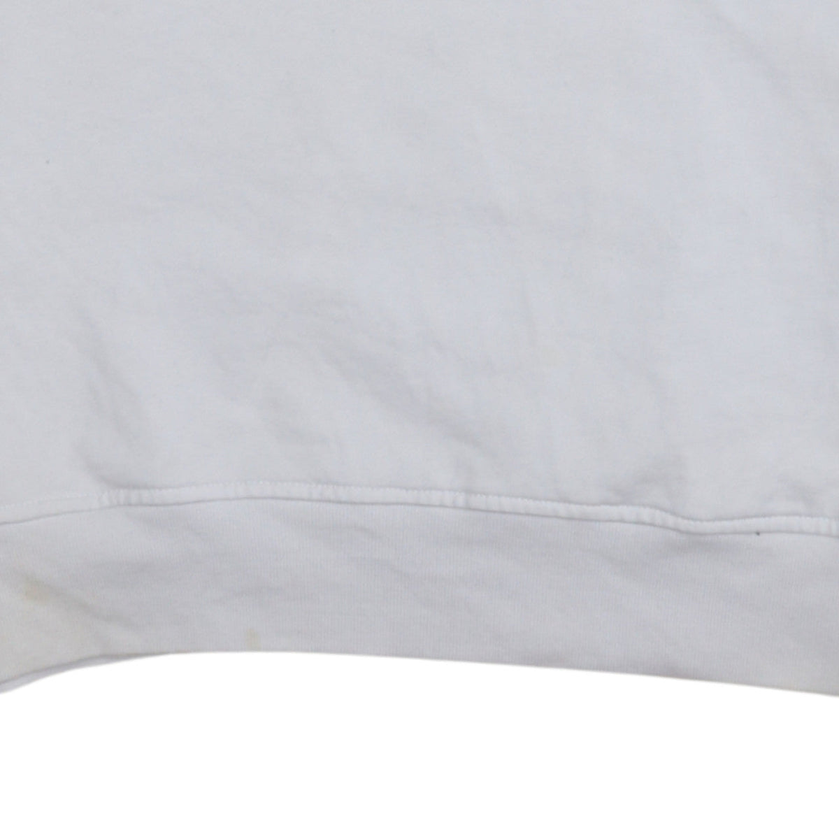 Levi's Men's White Relaxed Fit Crew Neck Logo Sweatshirt Size S