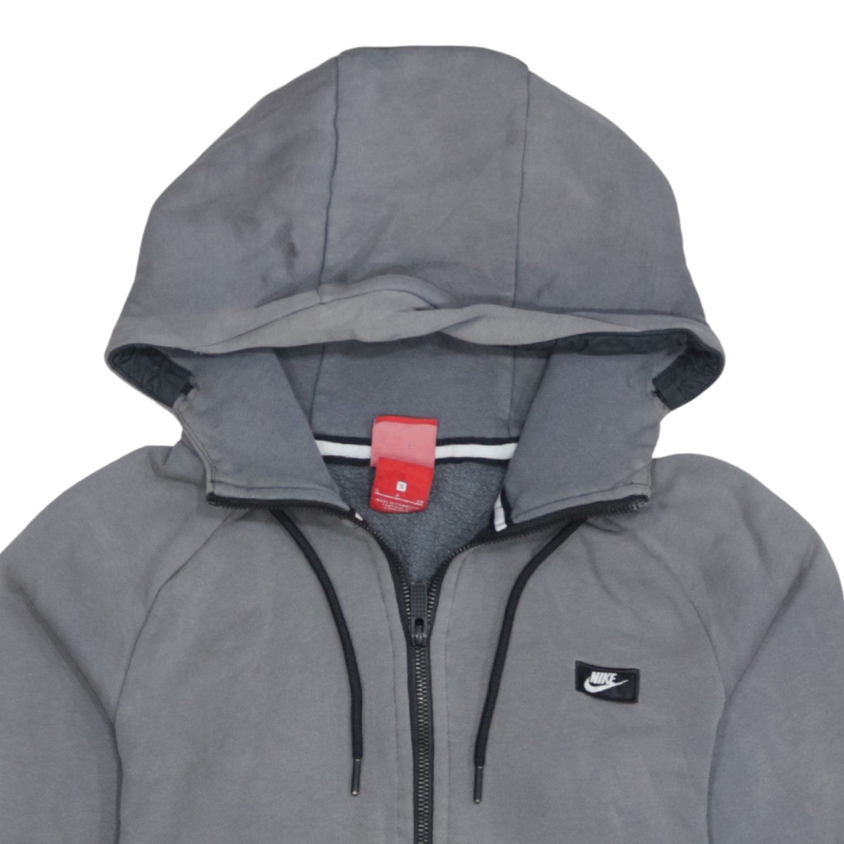 Nike Men's Grey Small 1/2 Zip Hoodie Sweatshirt Regular Fit