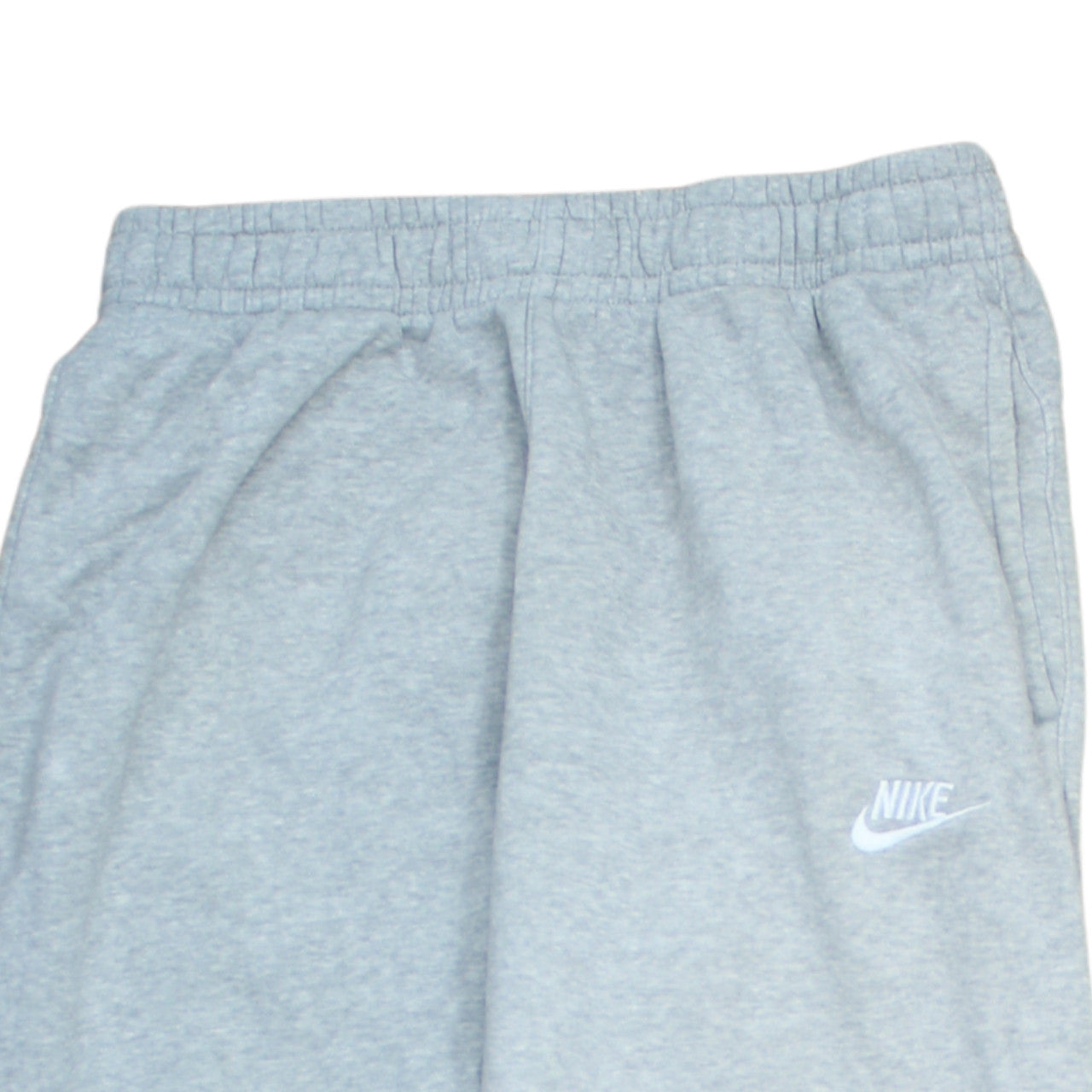 Nike Men's Grey Fleece Jogger Sweatpants Medium Regular Fit