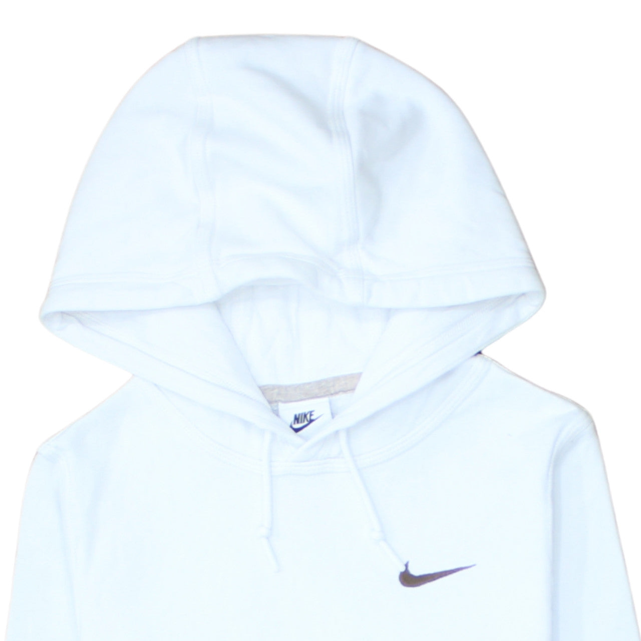 Nike Mens White XS Pullover Hoodie Fleece Sportswear Sweatshirt