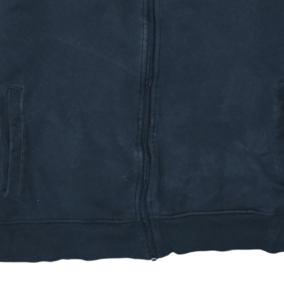 Champion Men's Black XL Track Jacket Full Zip Cotton Blend