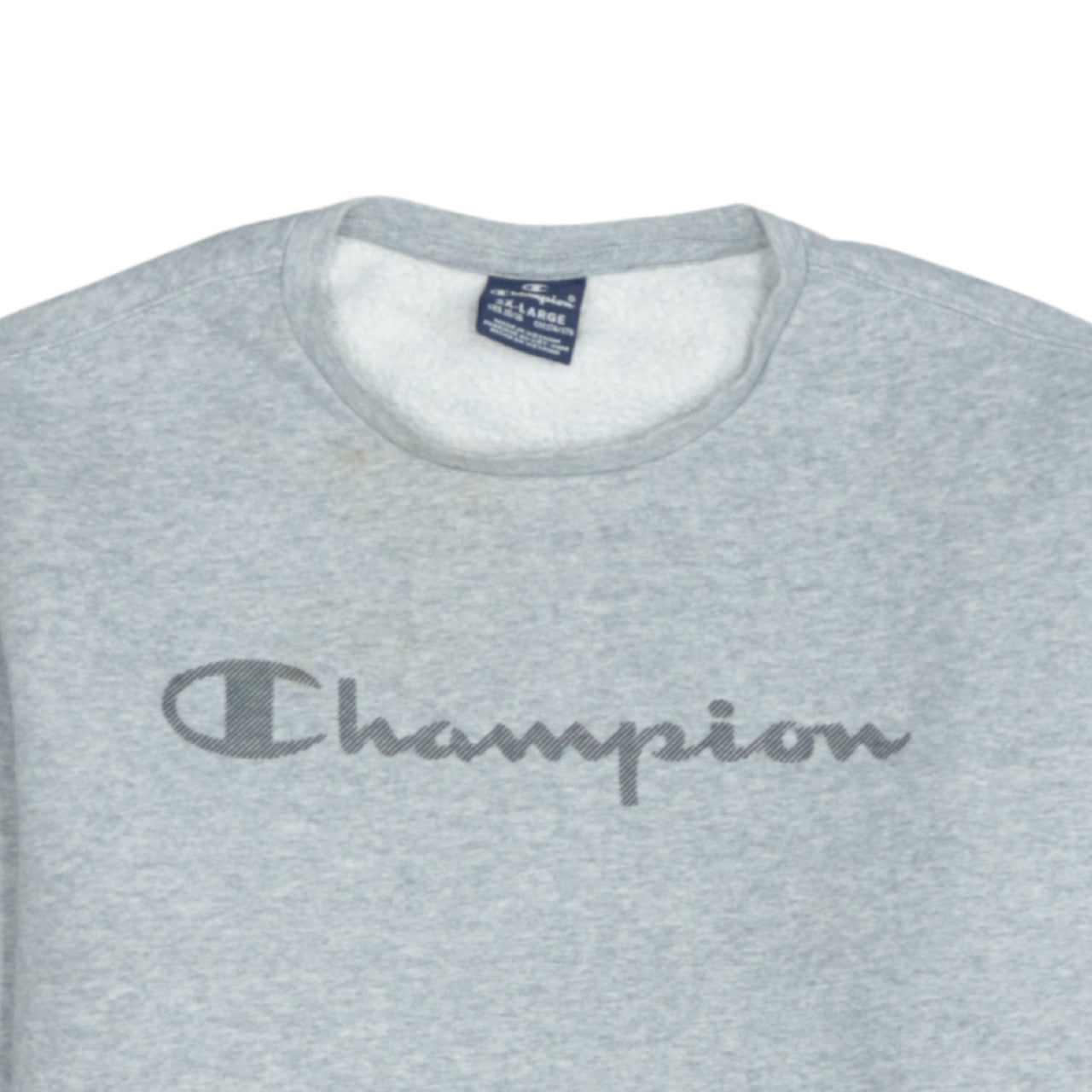 Champion Boys Grey 15-16 Years Crew Neck Pullover Sweatshirt