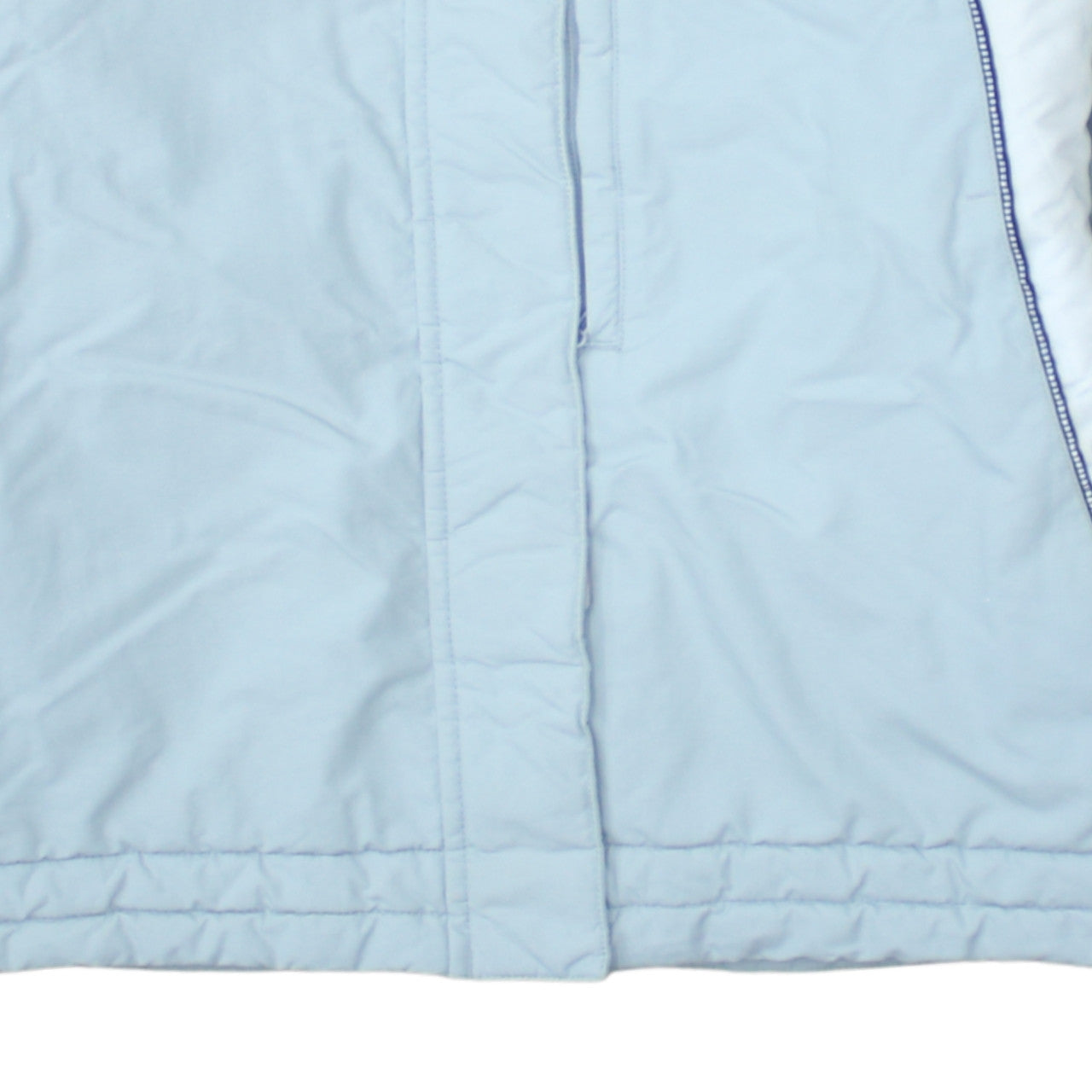 Nike Women's Blue Puffer Jacket Medium Winter Water Resistant