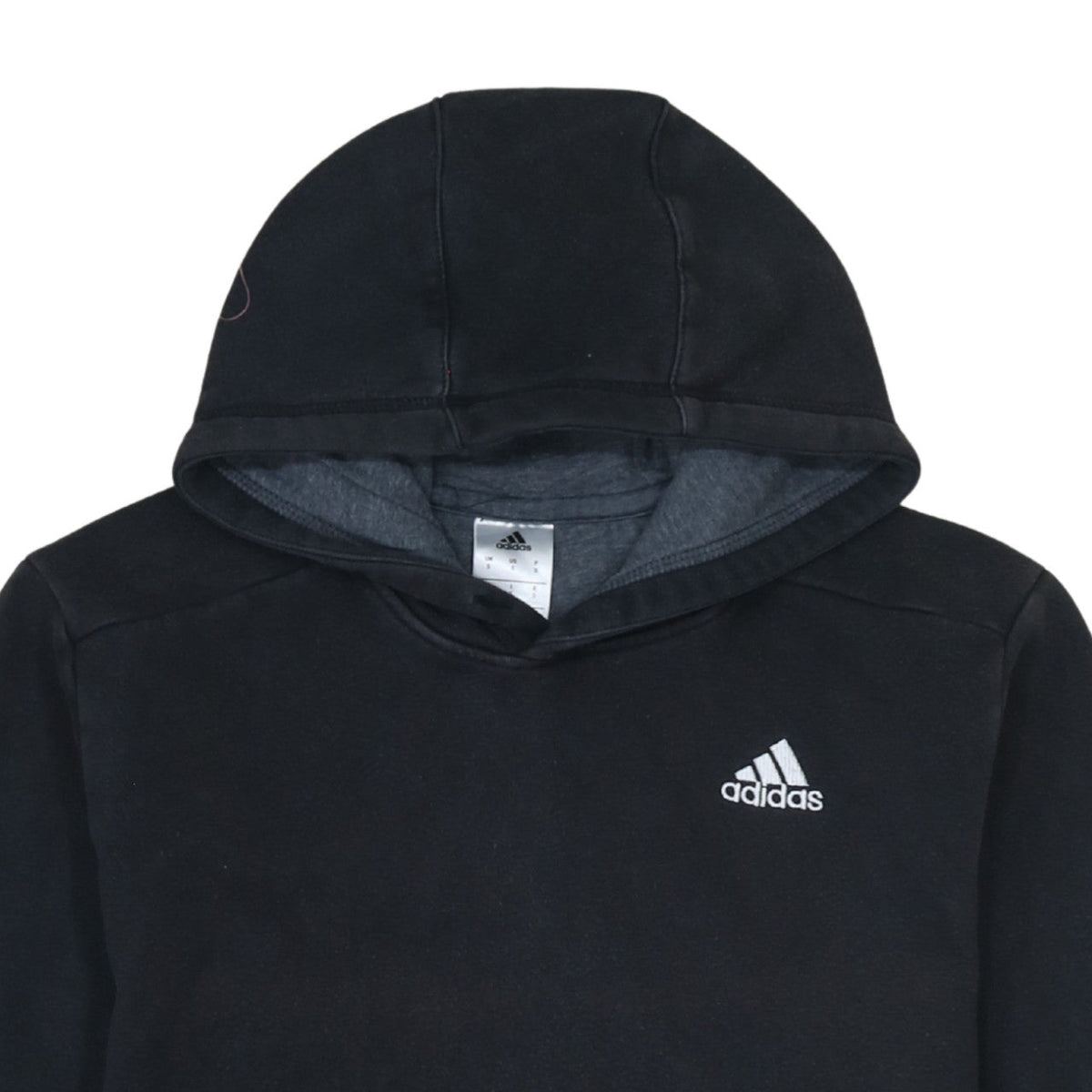 Adidas Men's Black Pullover Hoodie Small Regular Fit Sportswear