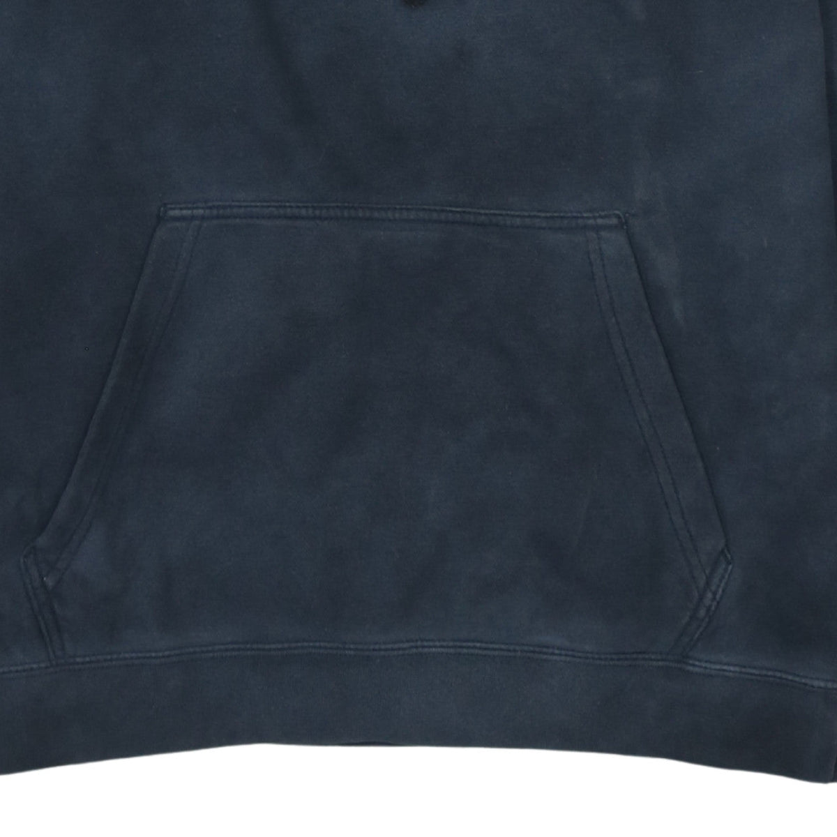 Nike Men's Blue Pullover Hoodie M Fleece Logo Sportswear