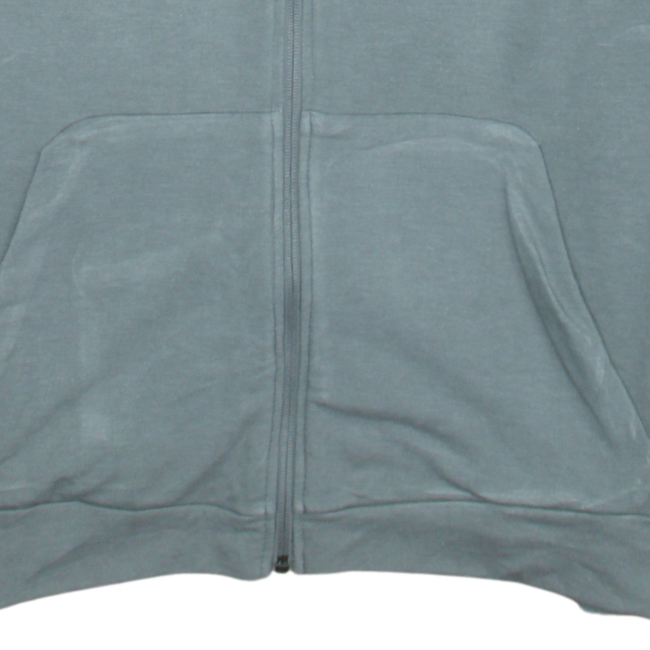 Nike Men's Grey Dri-Fit Full Zip Hoodie Size L Athletic Fit