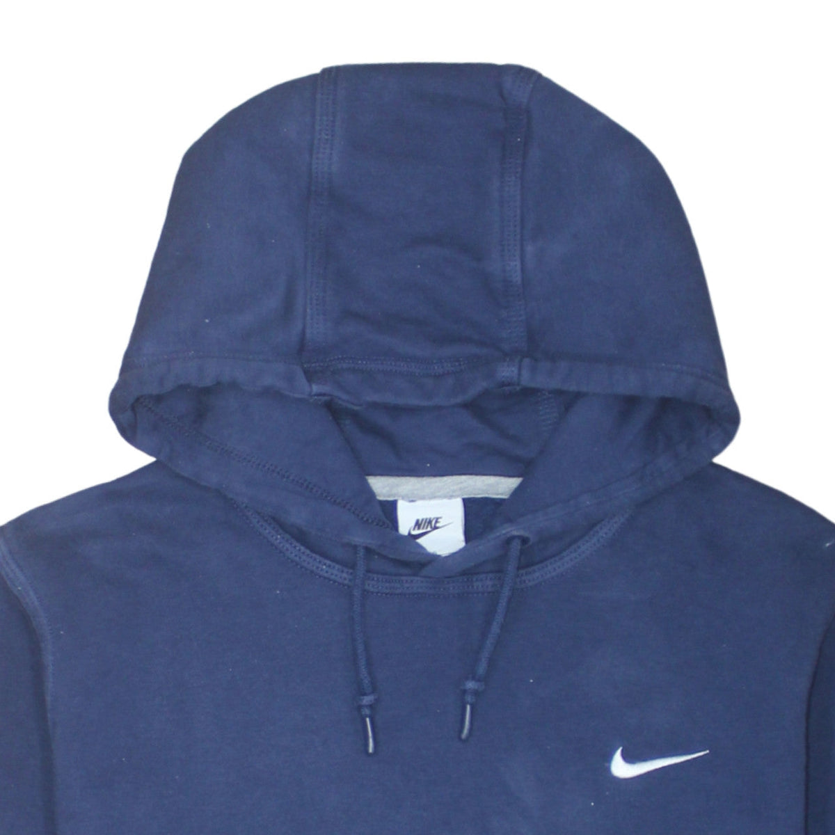 Nike Men's Blue Pullover Hoodie L Regular Fit Sports Fleece